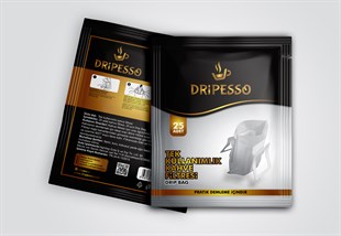 Dripesso Filtre Kahve Torbası 25'li BoşFiltre Kağıtları